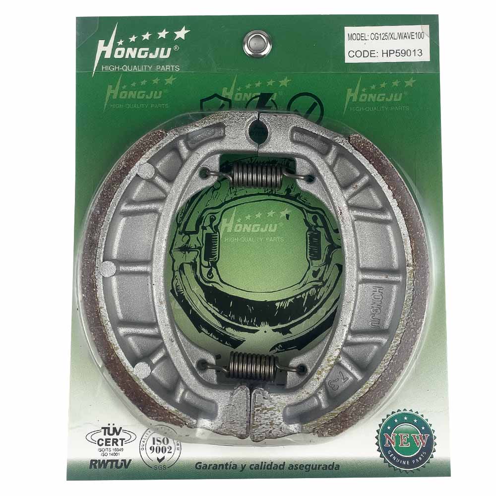 ZAPATA DE FRENO CB125 / SCOOTER/100 110X25MM