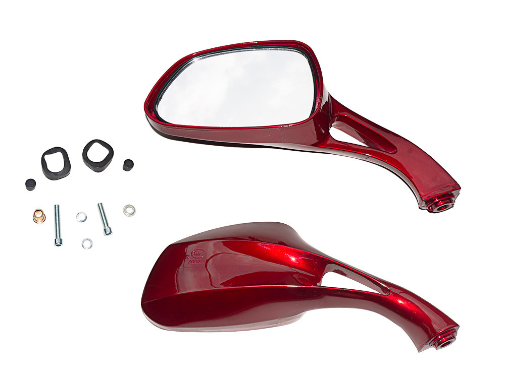 ESPEJO ROJO SCOOTER125