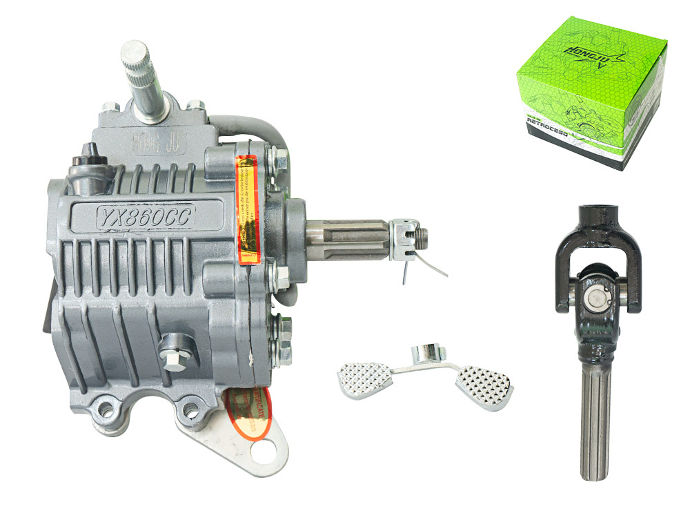 CAJA RETROCESO 860CC/20MM C/PLANCHA REFORZADA GRIS CARGUERO