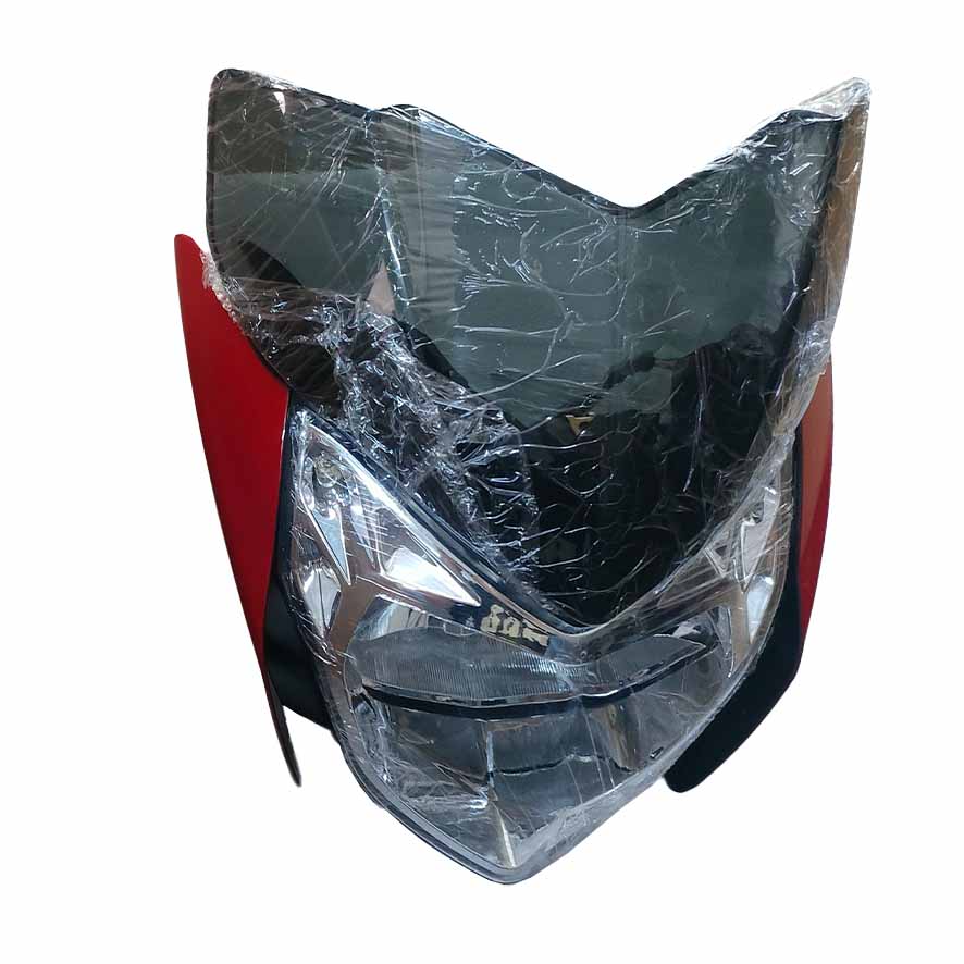 MASCARA C/FARO DELANT PLSR135 - ROJO