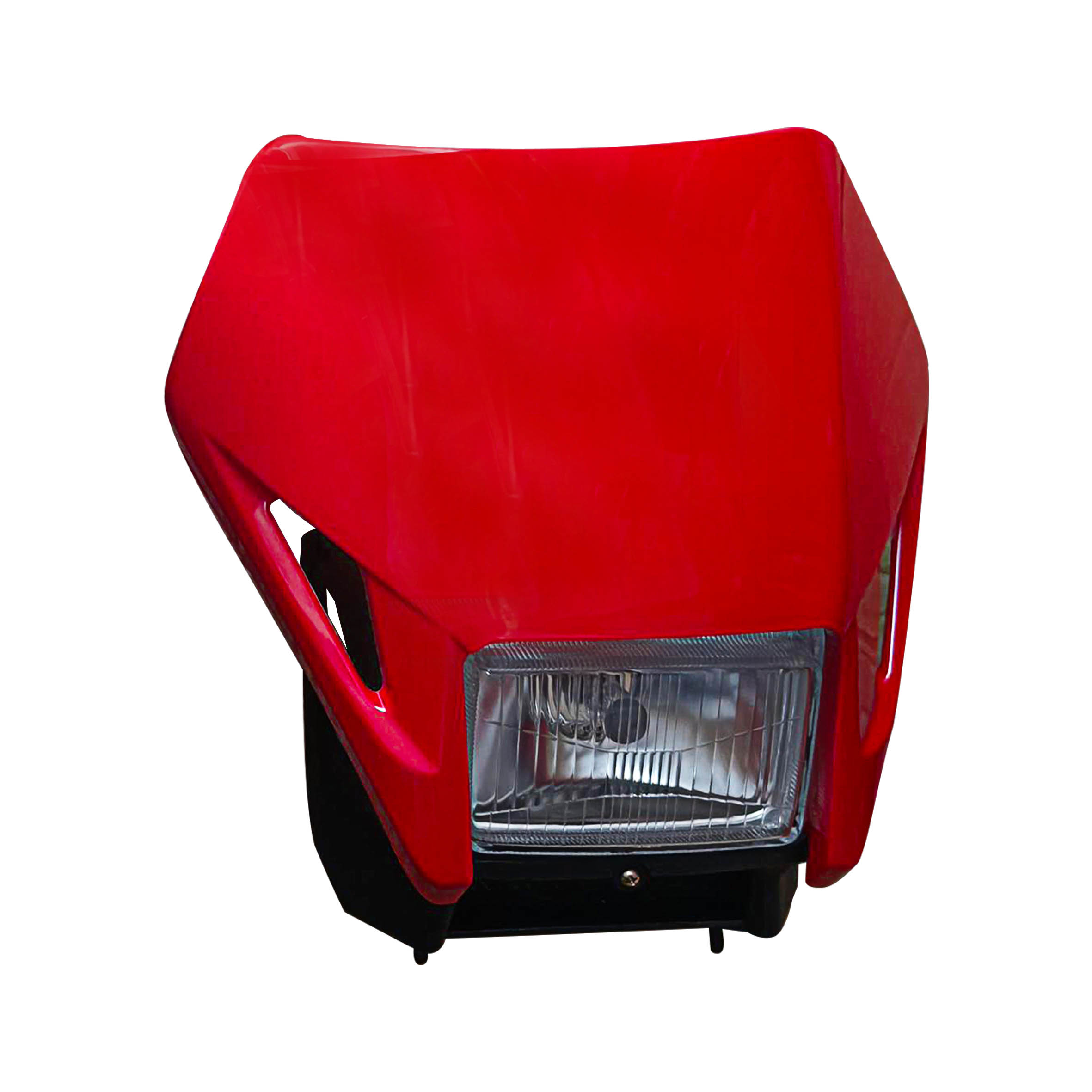 MASCARA C/FARO DELANT XR250 - ROJO