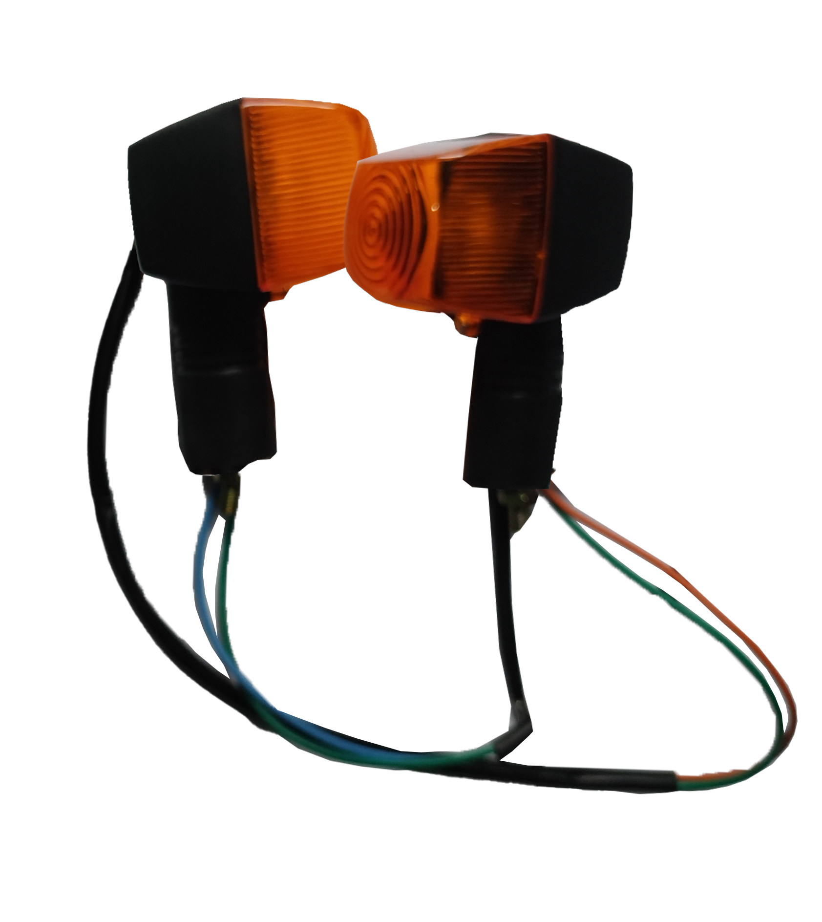 FARO DIRECCIONAL CUADRADO AMBAR GY200