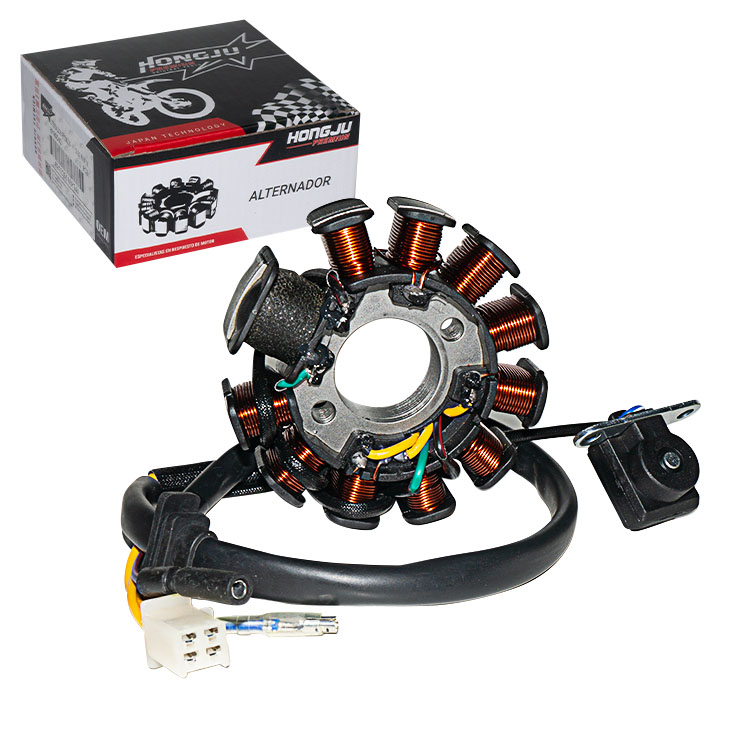 ALTERNADOR GY6-125/150 (11P- 2H 88MM ALT.25MM) 6 CABLES 