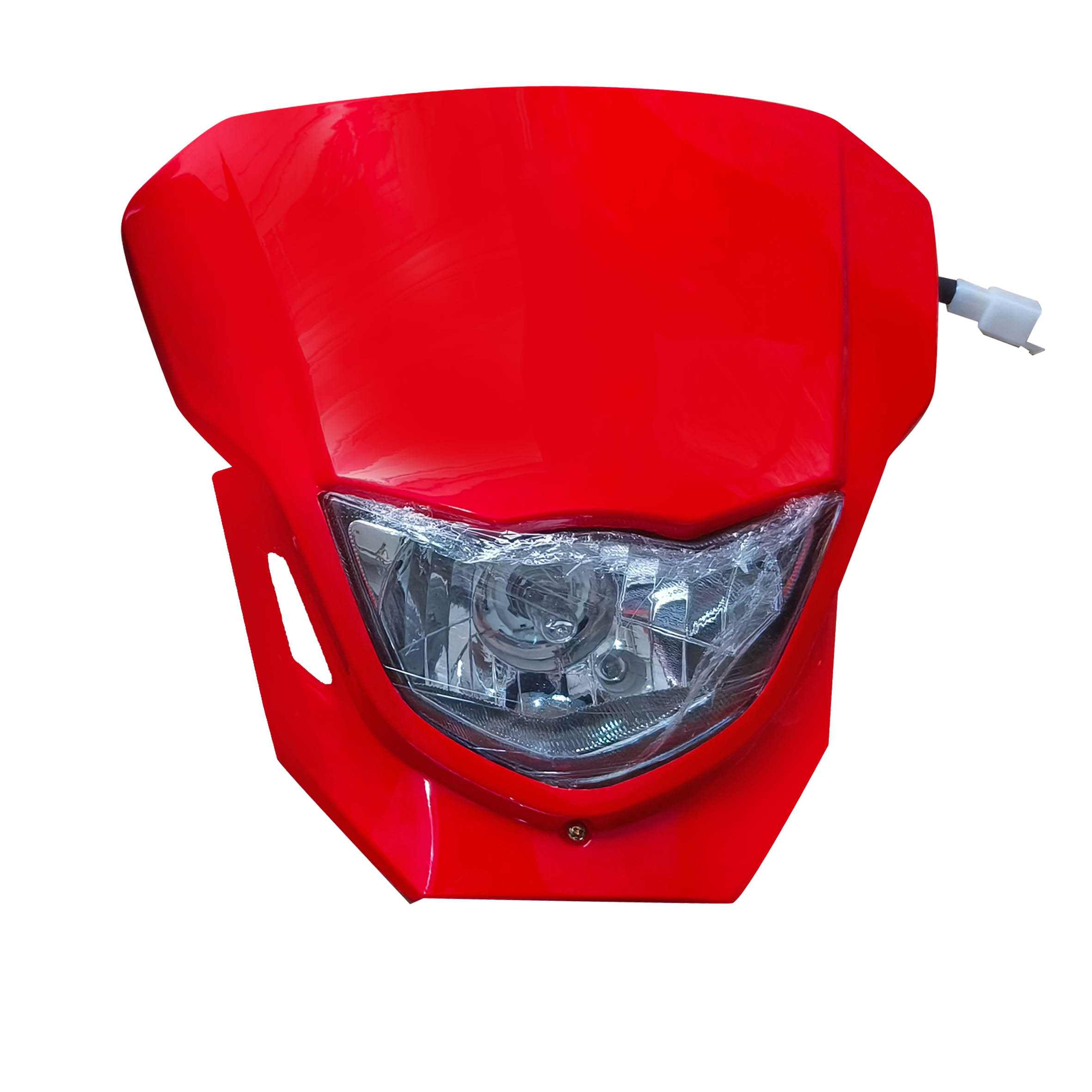 MASCARA C/FARO DELANT TORQUE250 - ROJO