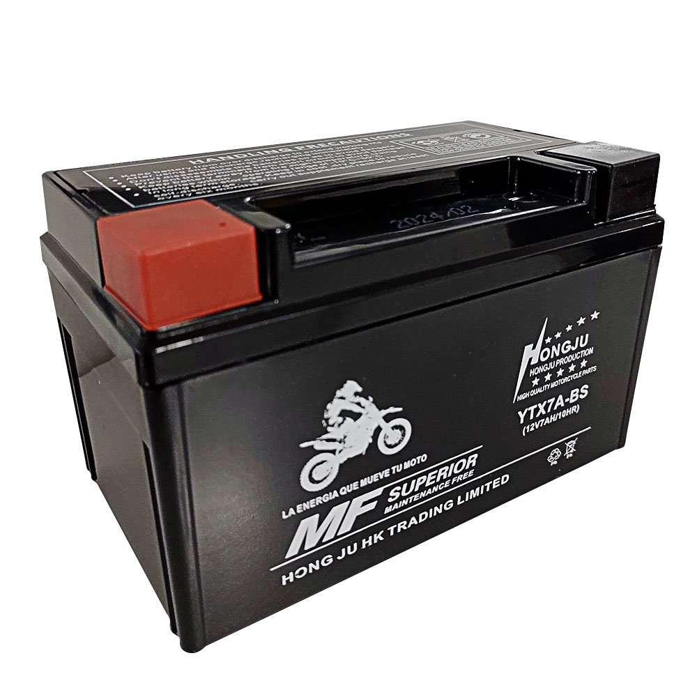 BATERIA SECA NEGRA YTX7A-BS 15X8.5X9.5