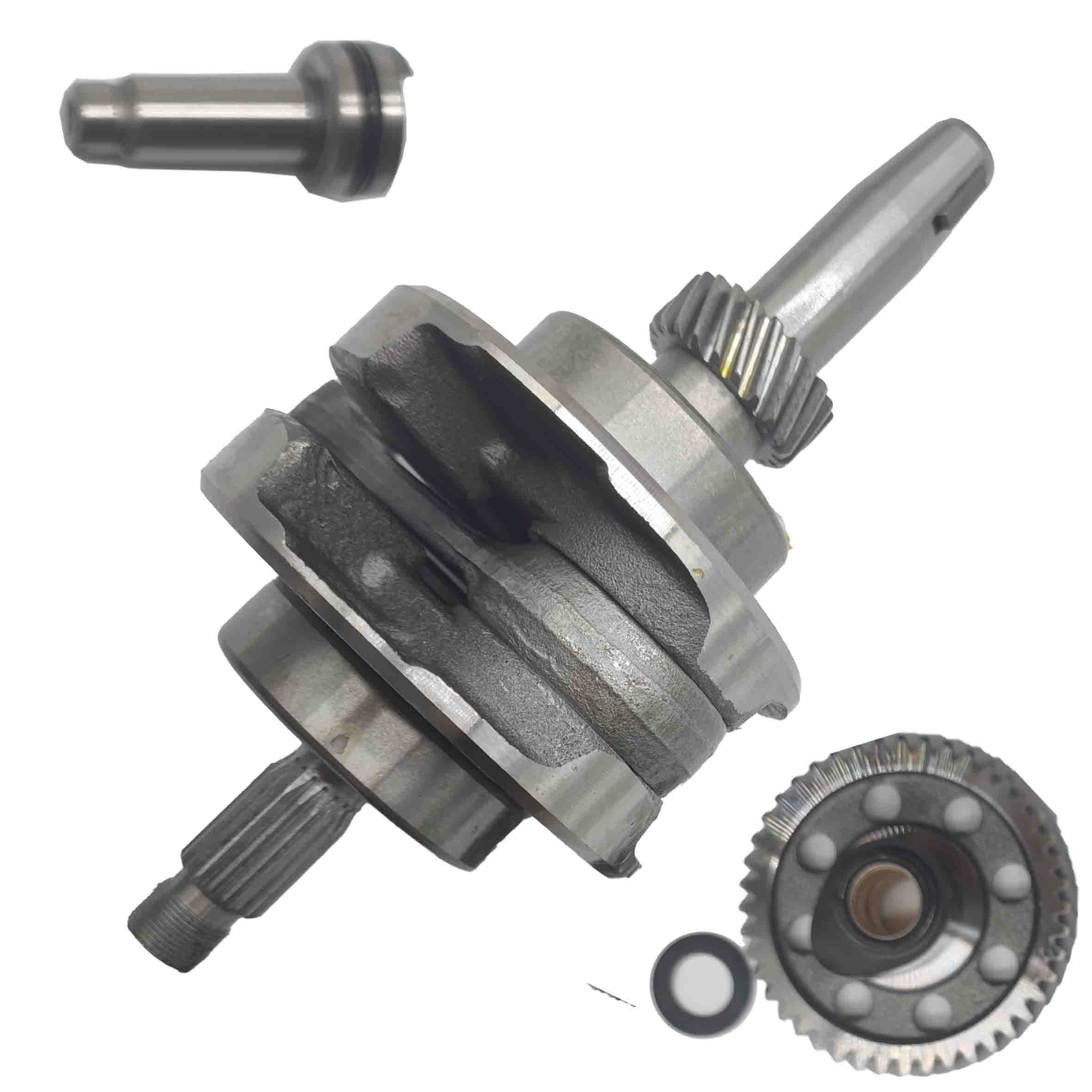 CIGÜEÑAL CG200 + RODAJE 63/28 5PS LEVA 36/37 -PIÑON 19/20 QL/LF