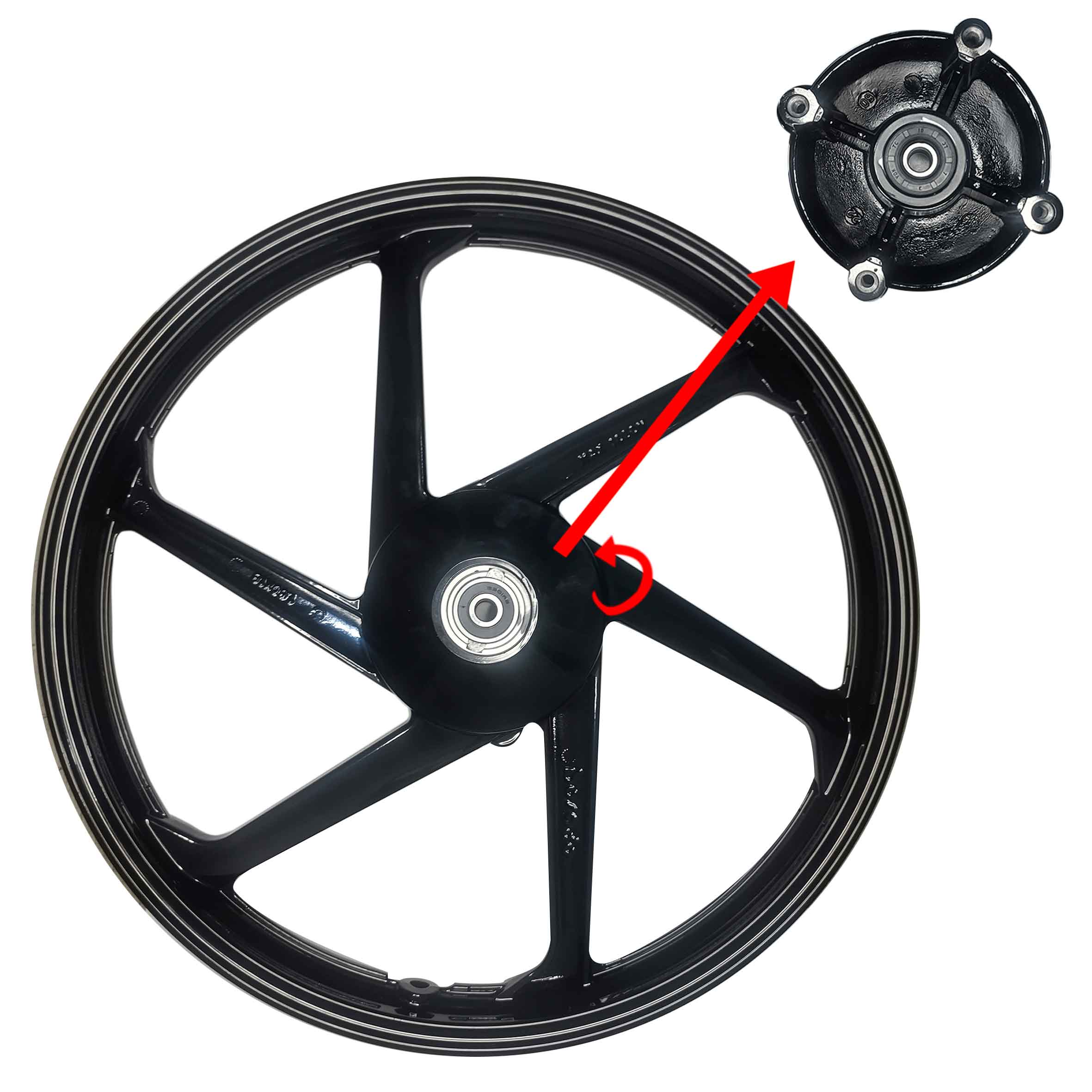 ARO SOLOS - ARO DELANTERO / 1.60X18 TL PARA DISCO UNIVERSAL