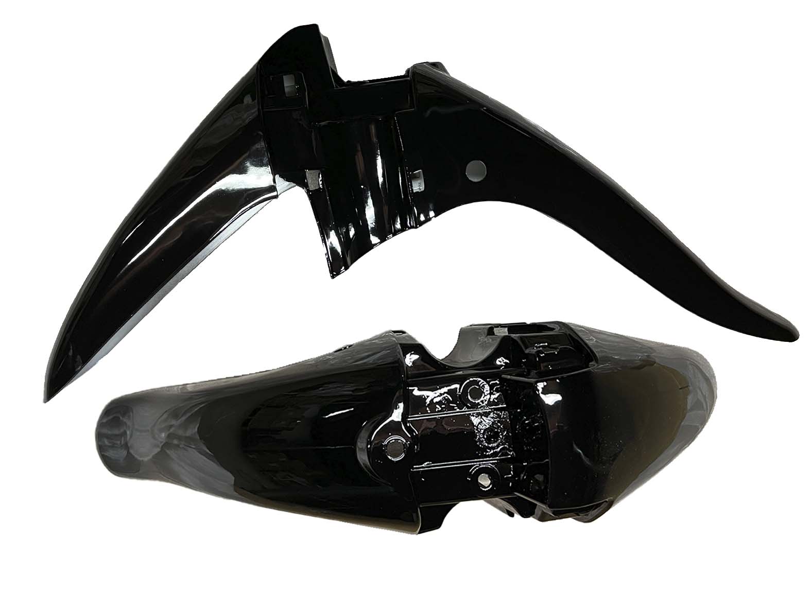 TAPABARRO DELANT. NEGRO PLASTICO C100