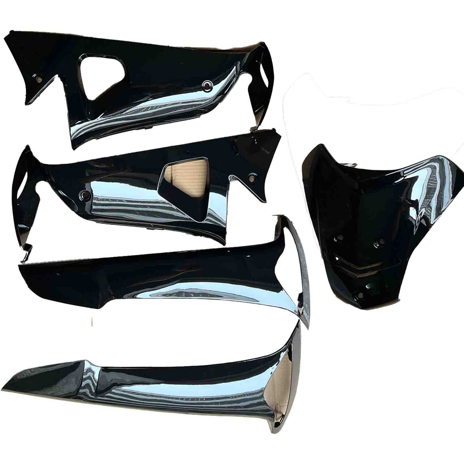 MANDIL NEGRO STEEL 5PZAS WAVE