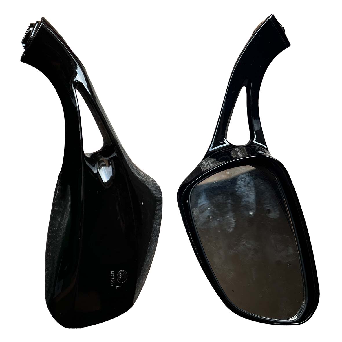 ESPEJO NEGRO SCOOTER 125