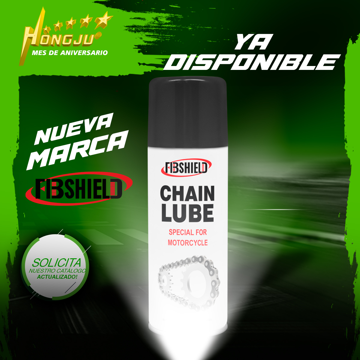 SPRAY LUBRICANTE DE CADENA 200ML (CHAIN LUBE)