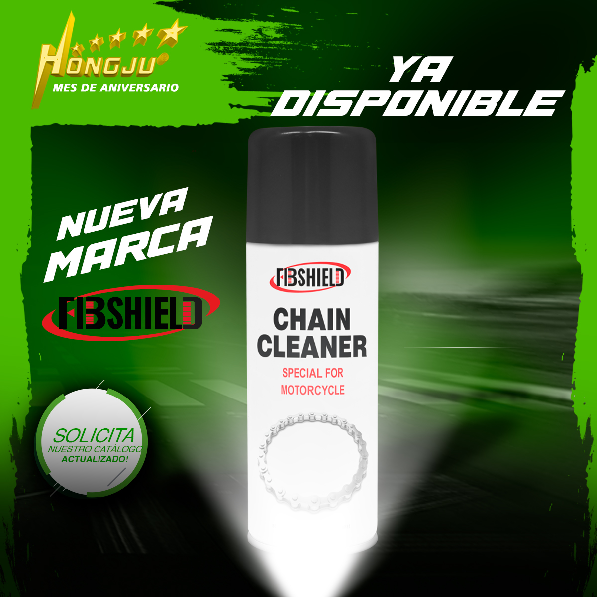 SPRAY LIMPIADOR DE CADENAS 450ML (CHAIN CLEANER)