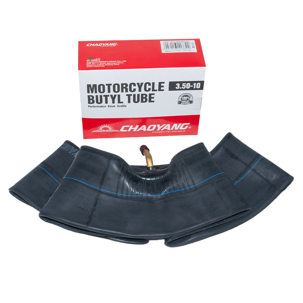 CAMARA BUTYL 3.50-10 PITON CURVO TR8 JS-87C  