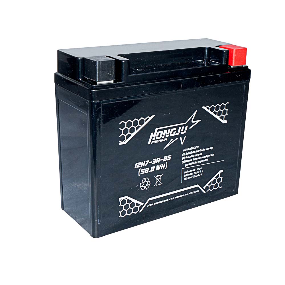 BATERIA DE LITIO NEGRO  12N7-3A