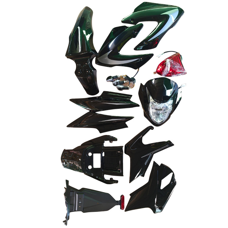 KIT PLASTICO GY-8B COLORES NEGRO