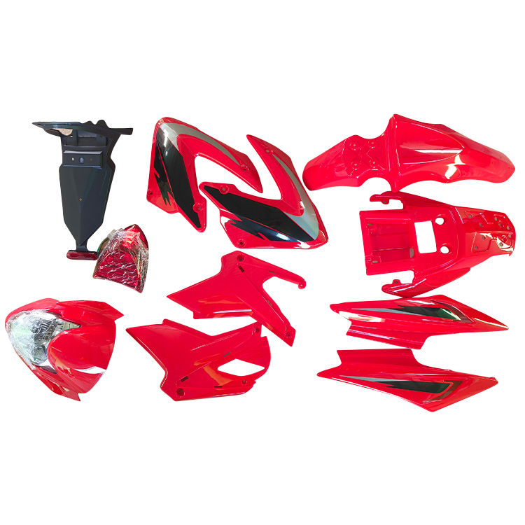 KIT PLASTICO GY-8B COLORES ROJO