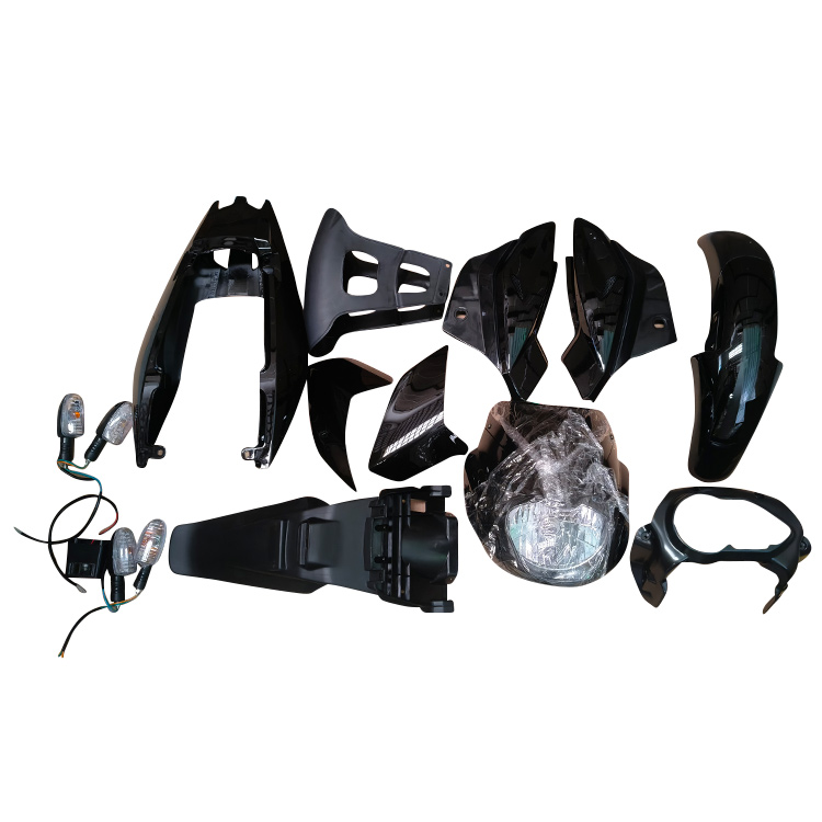 KIT PLASTICOS PULSAR180 COMPLETO NEGRO - KIT