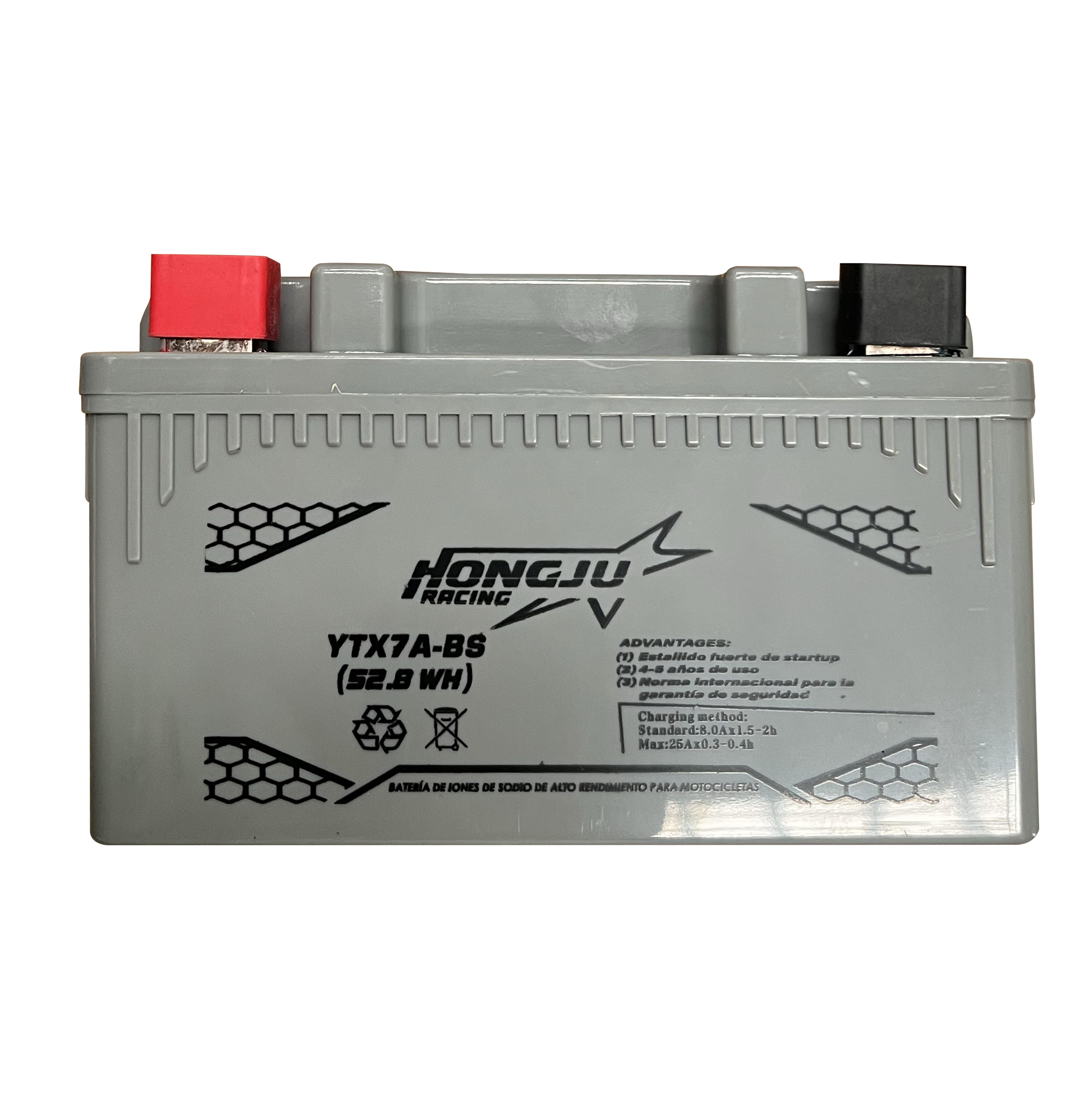 BATERIA DE LITIO GRIS YTX7A-BS