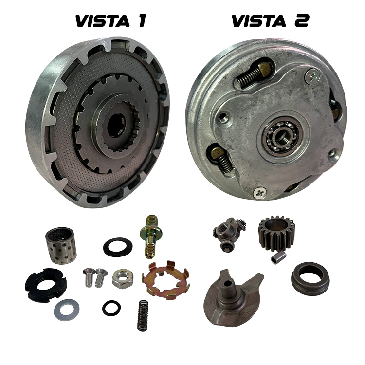 CREMALLERA COMPLETA 17T  WAVE COMPT. LIFAN 110/125