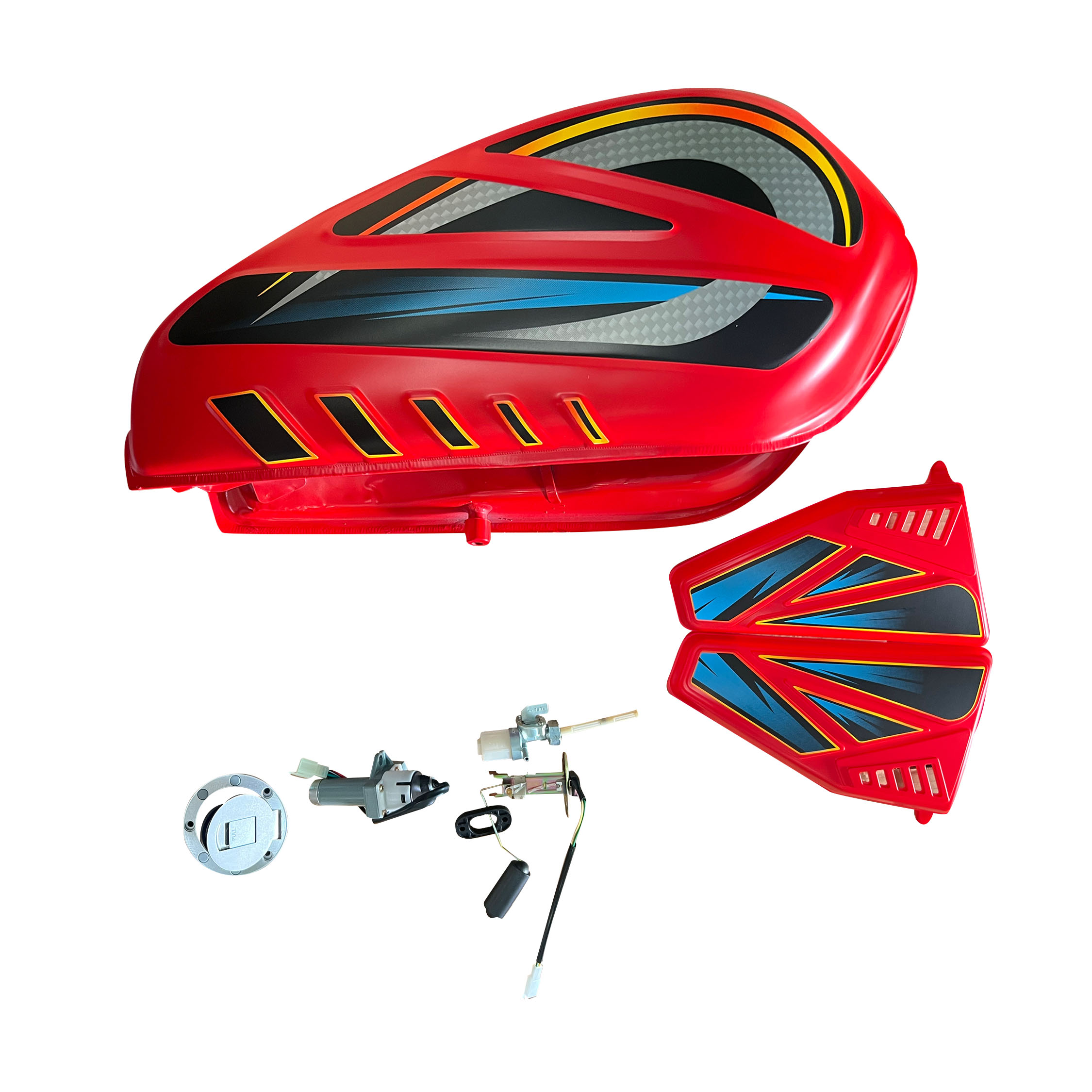 TANQUE  COMPLETO ROJO SBR
