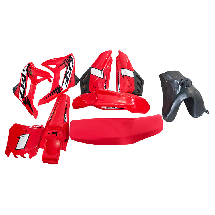 KIT DE PLASTICO CRF230F 2024 ROJO