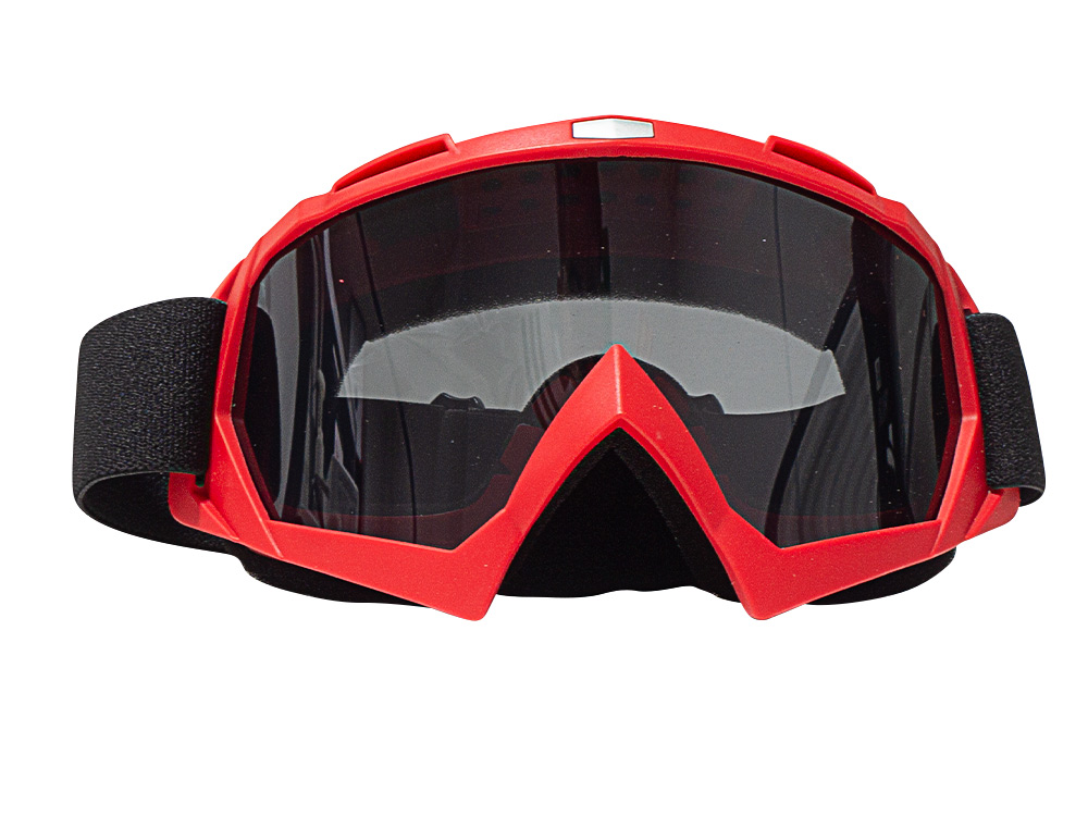 LENTES ROJO MICA ESPEJO DE MOTOCICLISTA UNIVERSAL