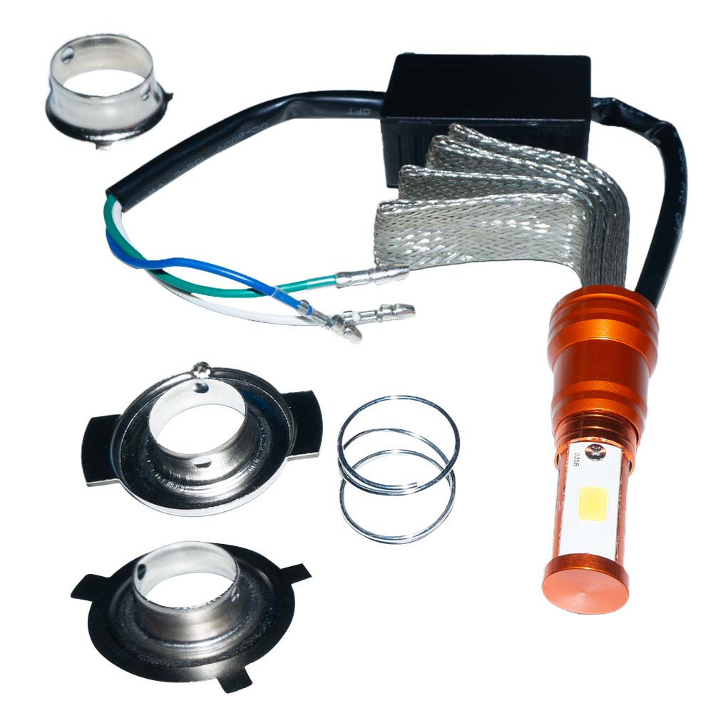 FOCO LED NUEVA LUZ DORADA DE TRES LADOS 12V-80V/21W
