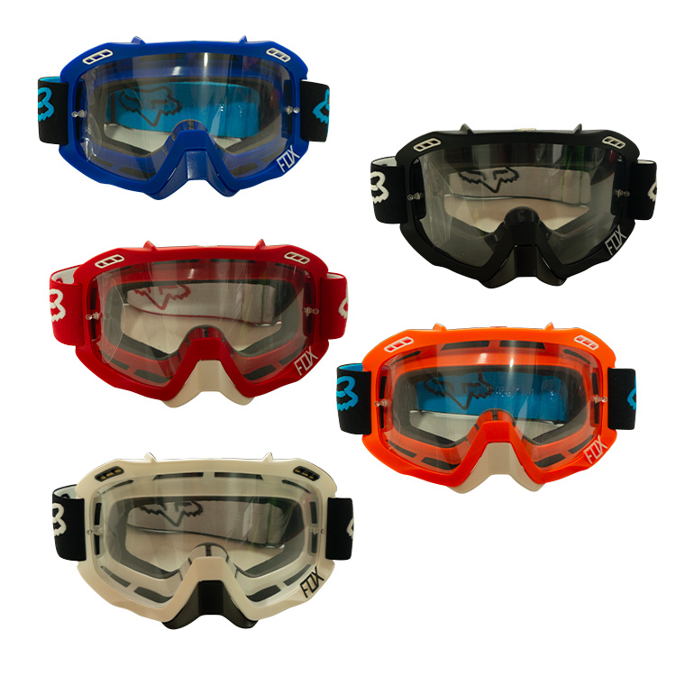 LENTES MICA TRANSPARENTE DE MOTOCICLISTA UNIVERSAL