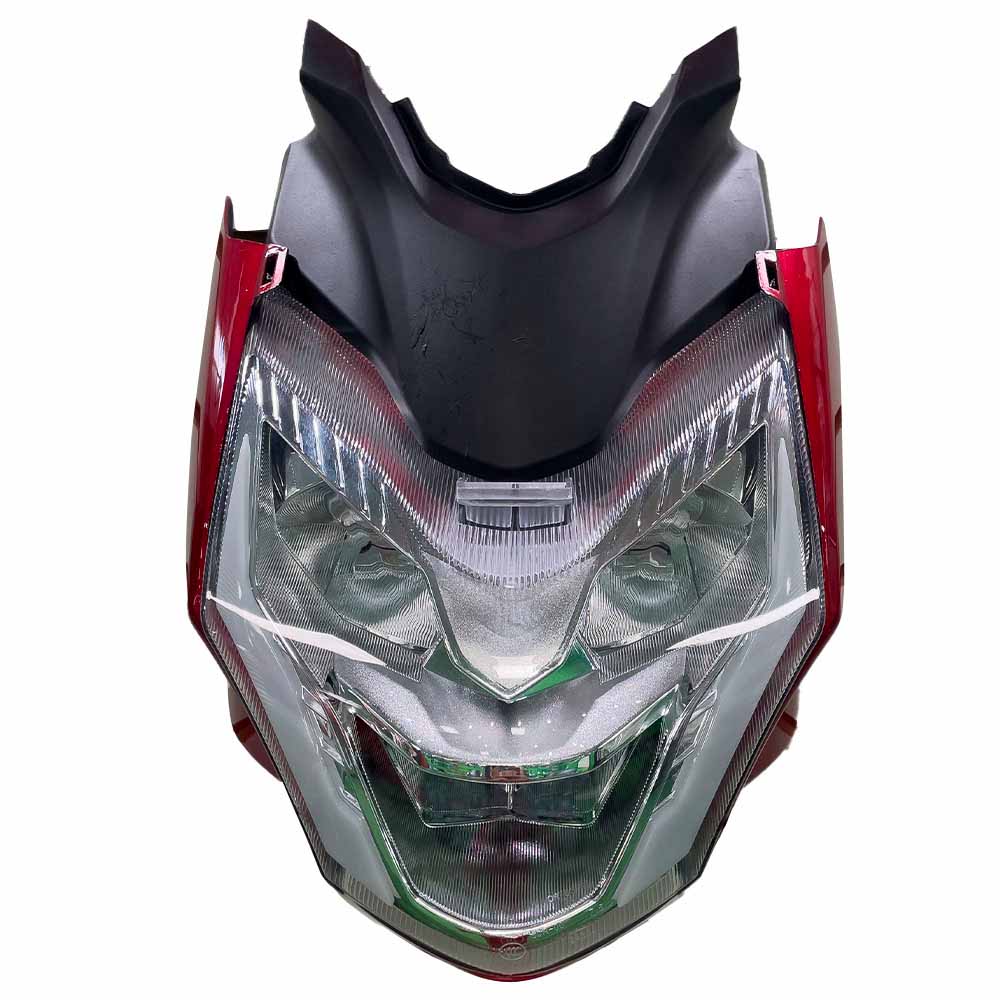 MASCARA C/FARO DELANT CB190R - ROJO